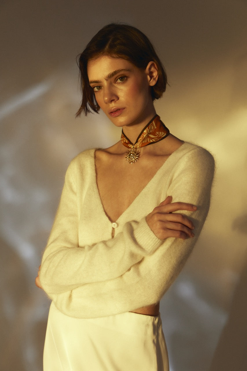 Sun of Great Scythia Pendant with Twilly Scarf