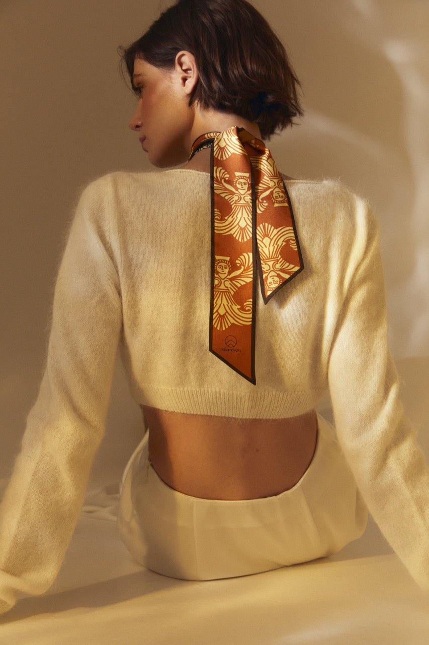 Sun of Great Scythia Pendant with Twilly Scarf