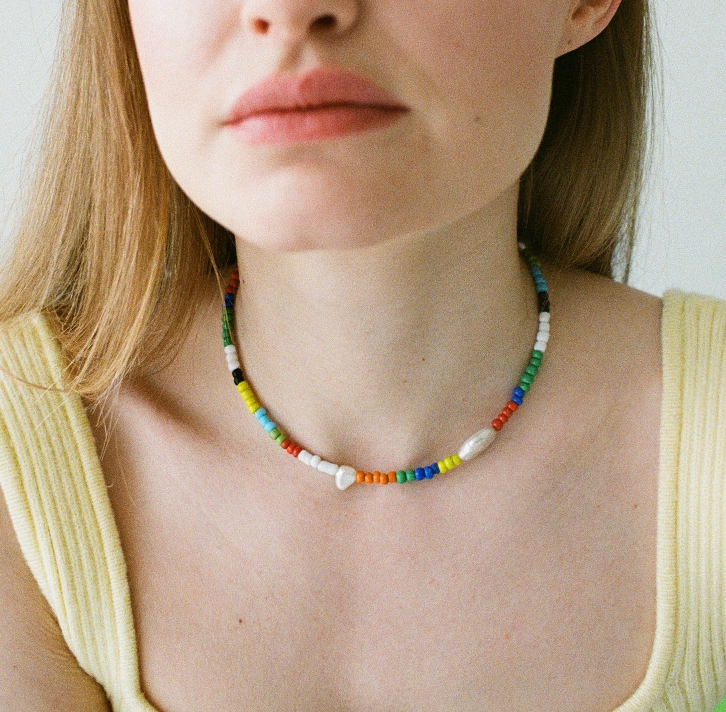 Colors & Pearls Choker