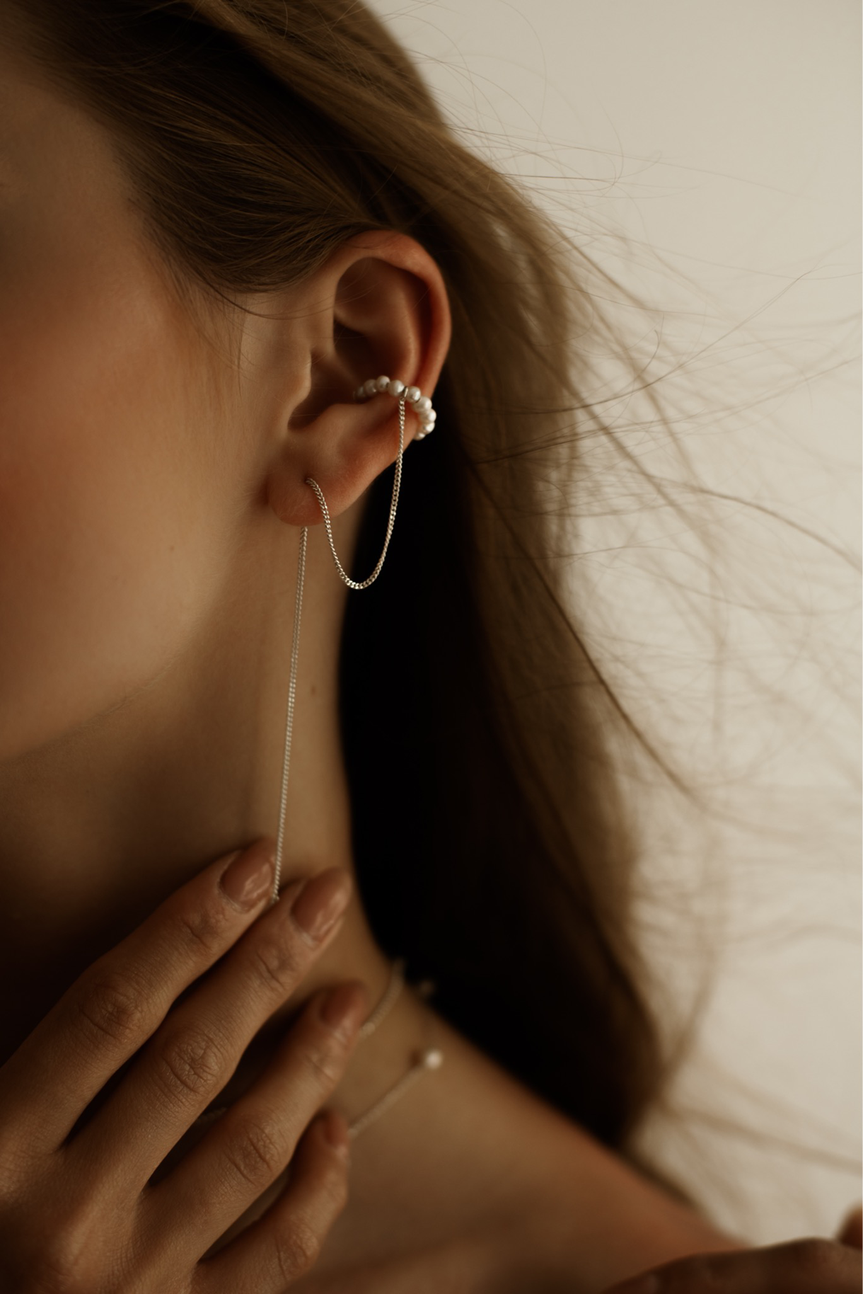 Moonline Ear Cuff Silver