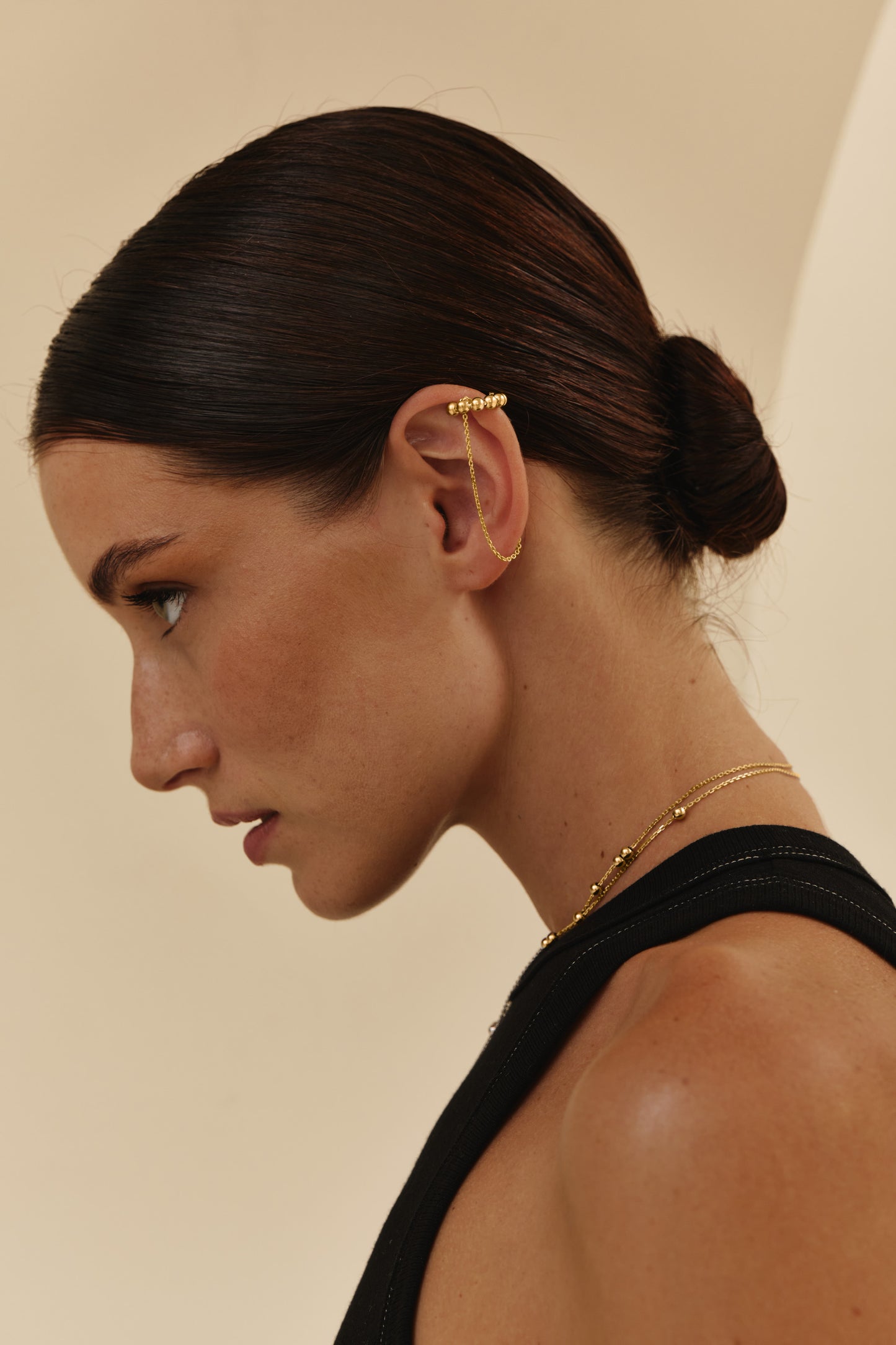 Sierra Cuff-Ring Gold Vermeil